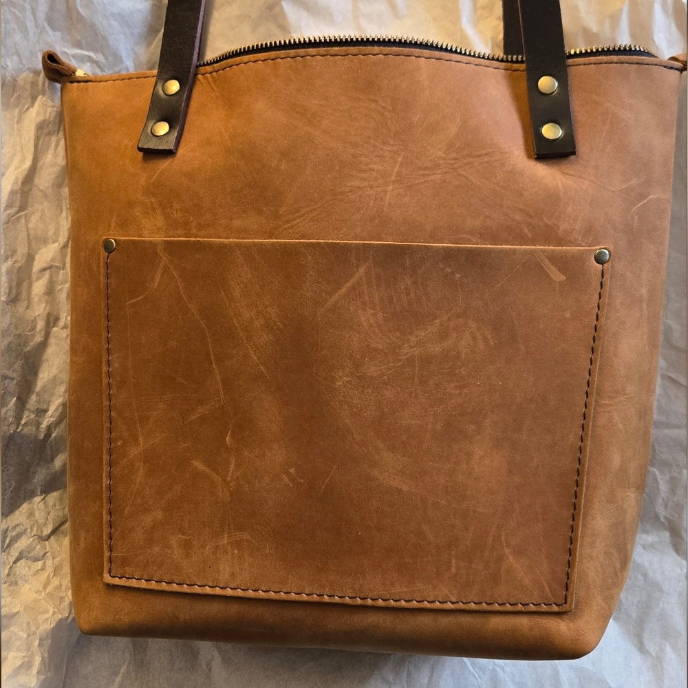 NEW Portland Leather Goods Dakota medium tote